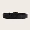 Harajuku Punk Rock Belt Hip Hop Horse Head Buckle Belt Women Man Leather Embossed Belt