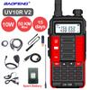 BAOFENG UV10R V2 10 Вт Мощная Радиостанция Дальнего Действия 50 км Обновление Канала от UV-5R UV5R Любительская Двусторонняя Радиостанция