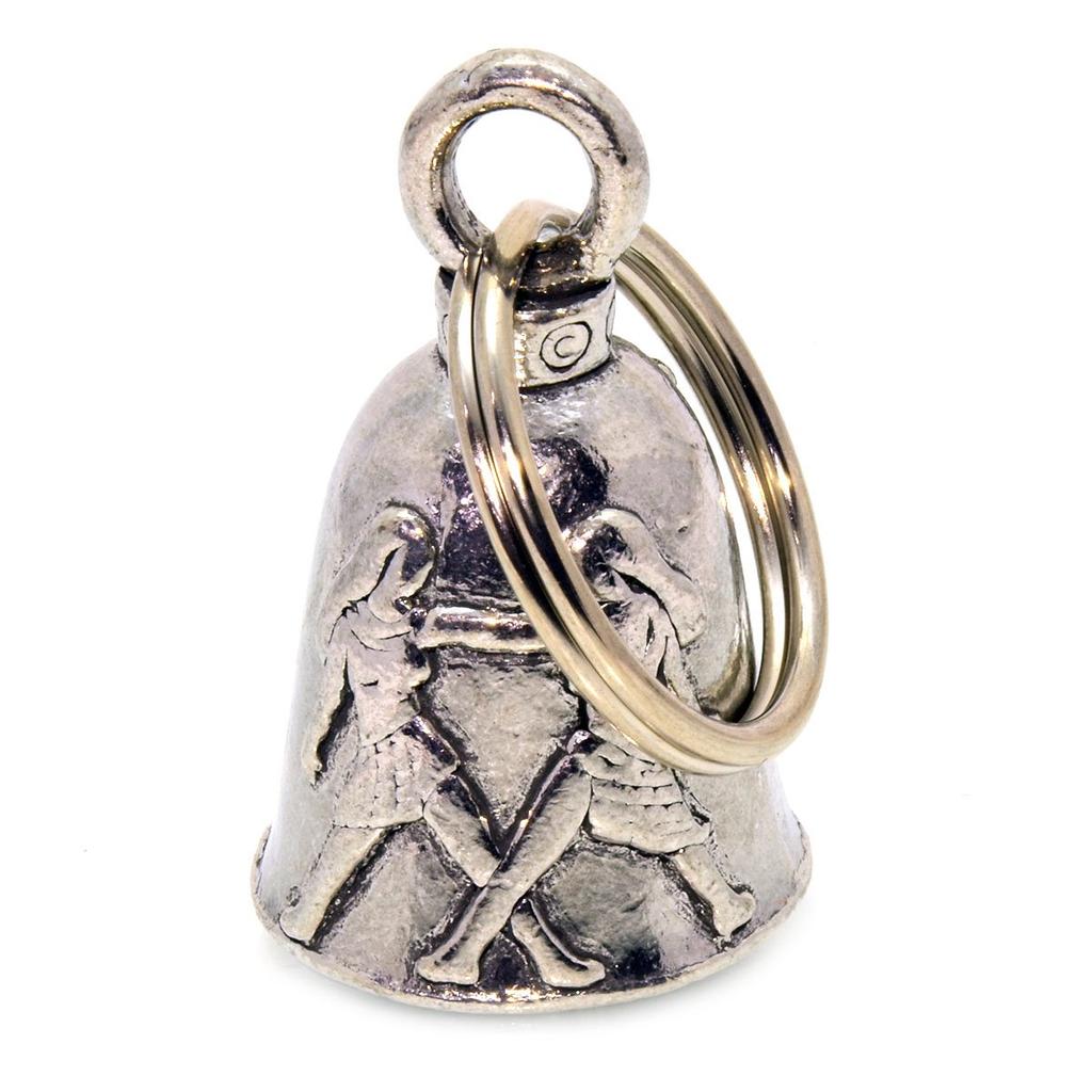 GUARDIAN BELL Biker Bell, Key Holder, Protective Talisman / Amulet for Safe Driving, AMGB-038