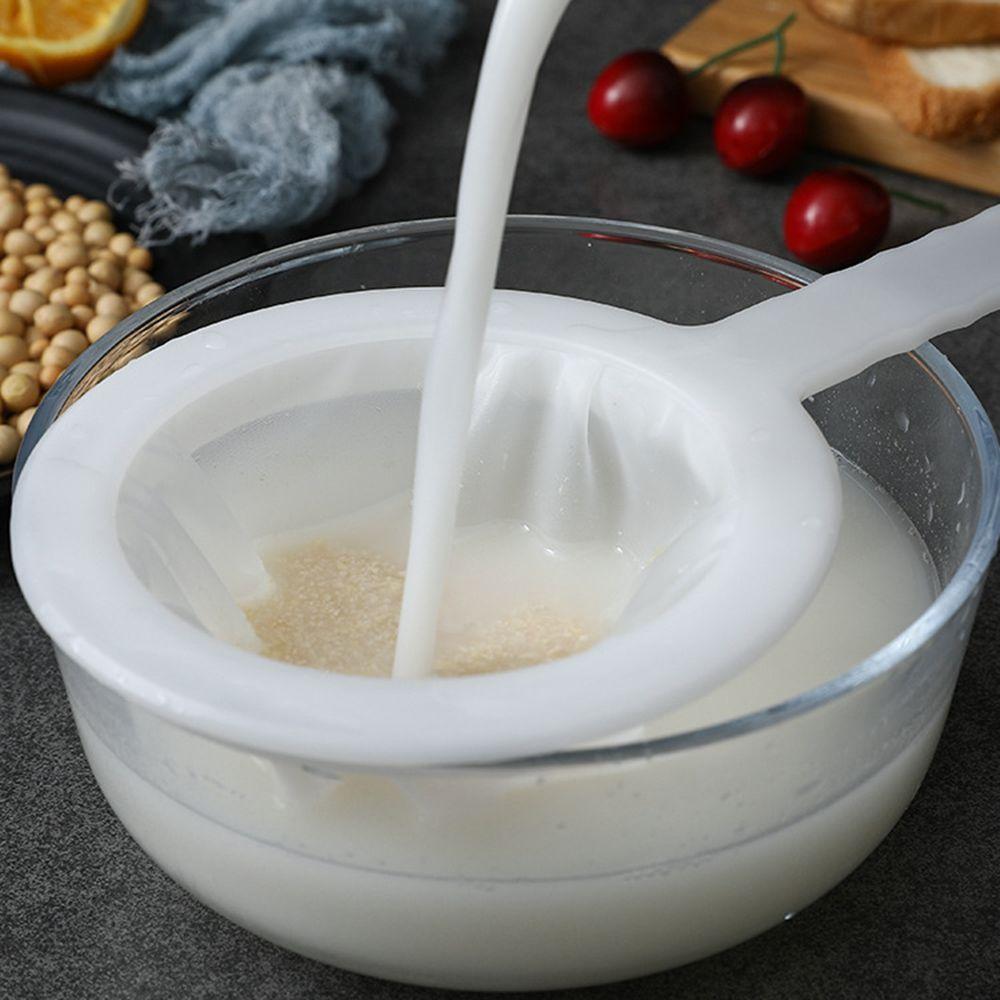 Strainer For Soy Milk,Yogurt,Coffee Mesh Strainer Mesh Filter Spoon Funnel Filter Kitchen Gadget