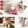 Silicone Fish Toy Bite Resistant Cat Chew Toy Stress Relief Cat Molar Toy  Cat Boredom Relief