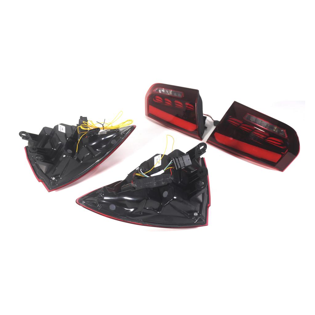 L&R Red LED Tail Lights Rear Lamp Assembly For BMW 3 F30 F80 M3 2013-2018