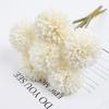 6 Artificial Dandelion And Chrysanthemum Ball Bouquets - Perfect for Home, Office, Coffee Shop, Garden Party, Wedding Decoration