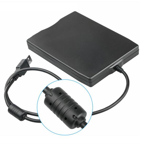 USB 2.0 дисковод для гибких дисков Plug Play Портативный внешний считыватель 3,5-дюймовых дискет FDD 1,44 МБ для ПК