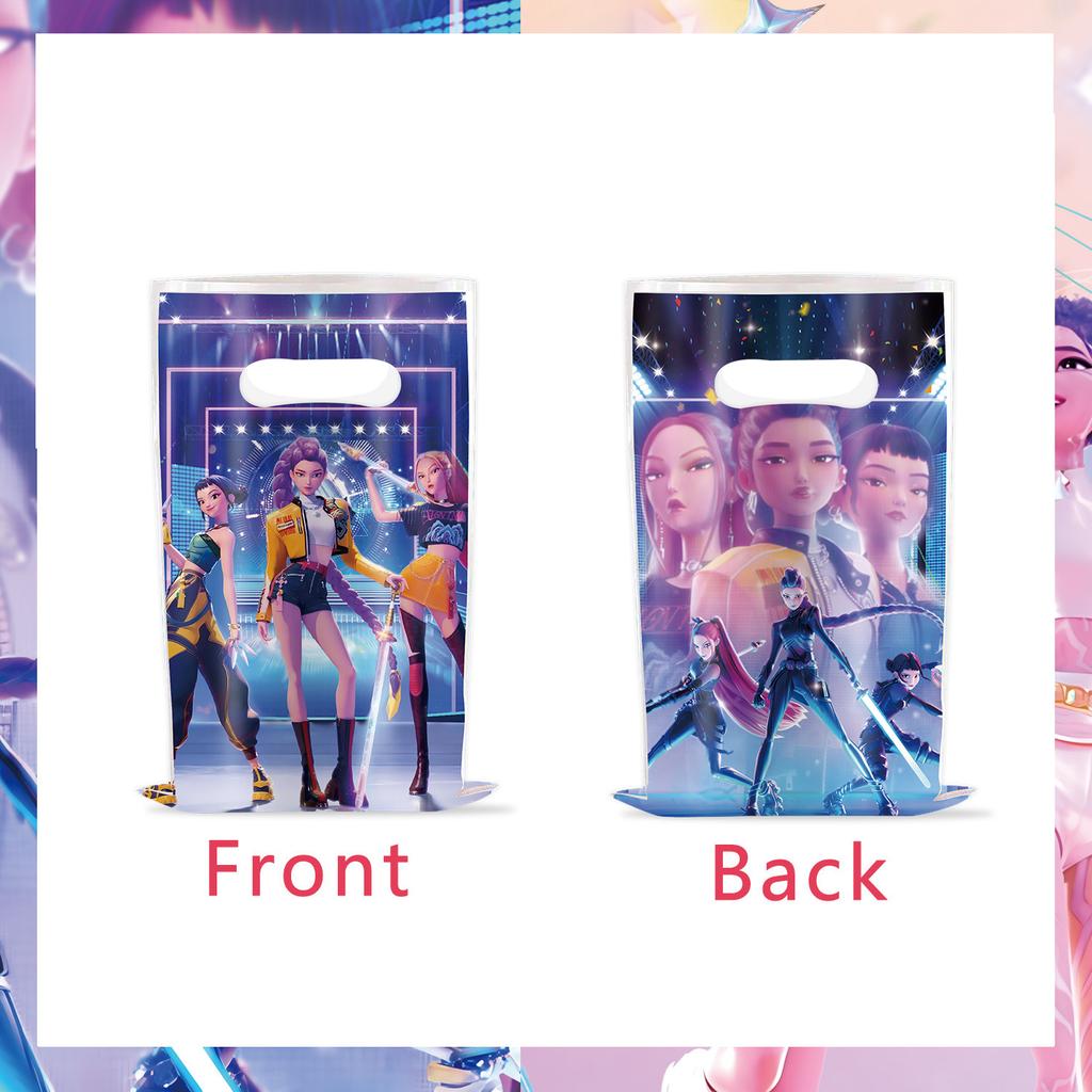 POP Witch Hunters Themed Birthday Party Supplies Set Paper Plate Tissue Tablecloth Decoration