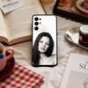 Кейс для телефона 90-х Brit Retro K-Kate M-Moss для Samsung S 25,24,23,22,30,21,10,9,Ultra,Plus,Lite,FE,4,5 G Мягкий Черный Кейс