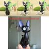 Black Cat Resin Miniatures With Handcrafted Style For Home Office Or Party Decor