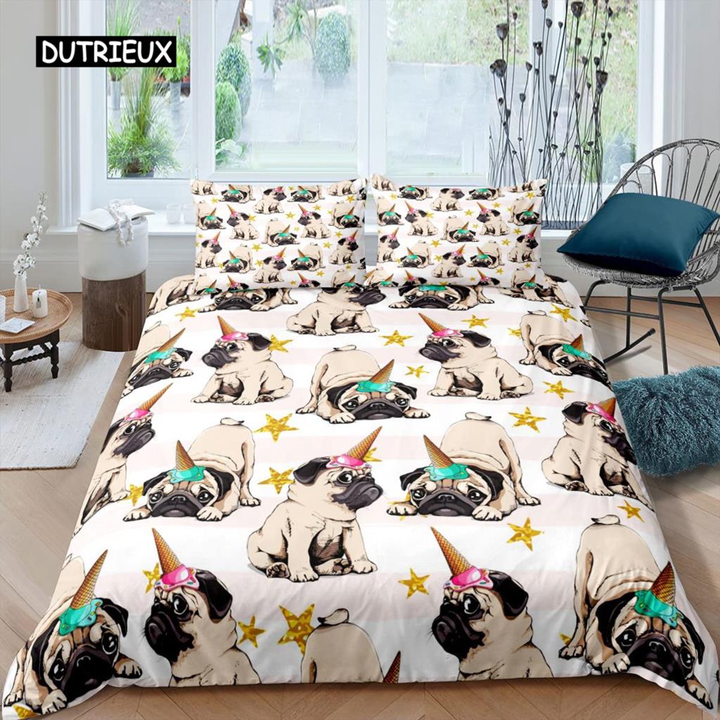 Одеяло с дельфином, пододеяльник размера King Size, милый пододеяльник с рисунком в виде единорога, комплект постельного белья с рисунком животных из мультфильмов, синий, океан, пляж, тема стеганого одеяла