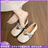 Мягкая подошва, круглый носок, балетки, одинарные туфли, женские туфли-лодочки Мэри Джейн, вечерние
