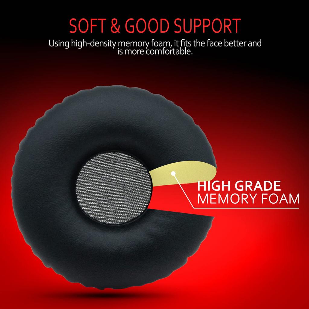 Krone Kalpasmos Сменные амбушюры для наушников Sony Sony Амбушюры Подушечки из пены с эффектом памяти Мягкая кожа Подушечки MDR-XB550, MDR-XB550AP MDR-XB450AP