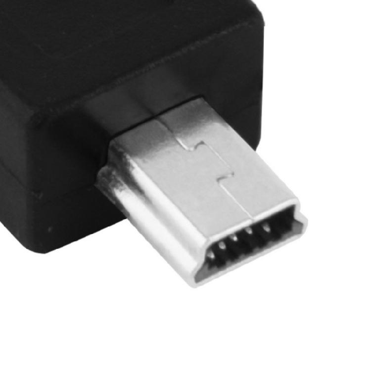 Мини USB-адаптер-удлинитель 90 градусов, штекер-гнездо, для эффективной зарядки и синхронизации данных