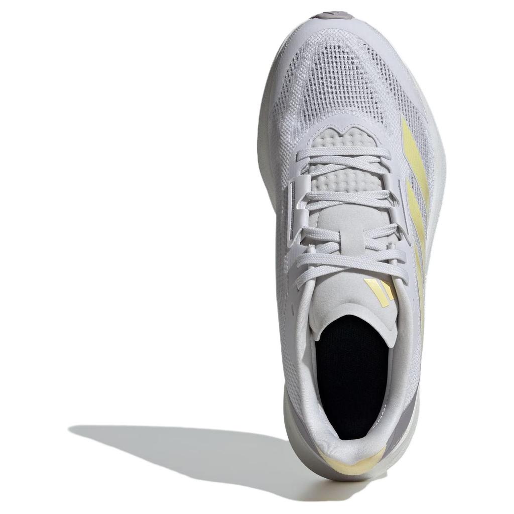 adidas Duramo Speed Удобные Мягкие Нескользящие Износостойкие Низкие Тренировочные Кроссовки для Бега Женские Кроссовки Серые Желтые IF9449