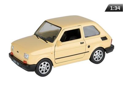 Модель 1:34, ПРЛ ФИАТ 126п, кремовый (А884Ф126К)