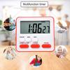 Kitchen Timer for Cooking Magnetic Attraction On Fridge Oven Multifunctional Digital Timer with Large Display Time Count-up Clock Student Time