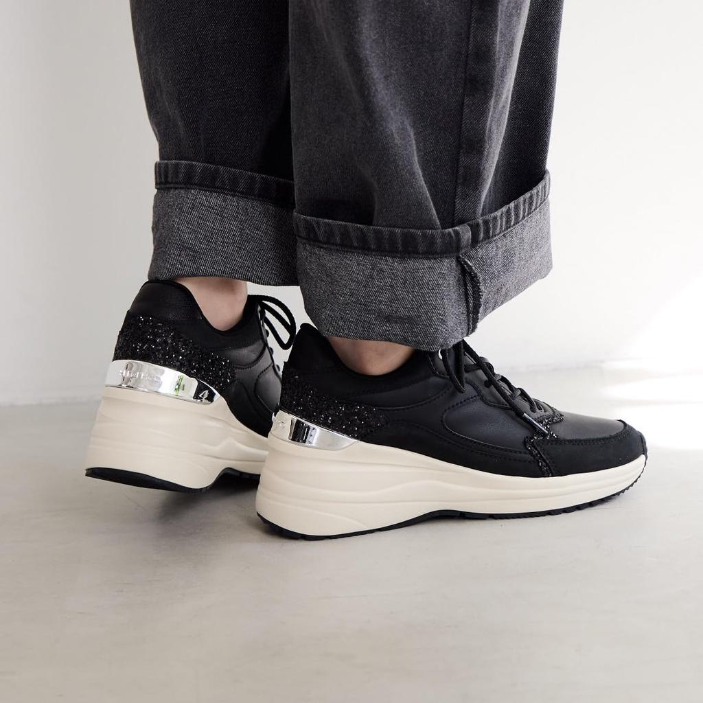 HIMIKO/Химико/Кроссовки на танкетке с красивыми ногами/657106 Черный 230