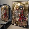 1 шт. Нордический Аниме Постер Kingdom Hearts Самоклеящийся Арт Водонепроницаемая Бумажная Наклейка Декор Стены Кофейни Бара Комнаты