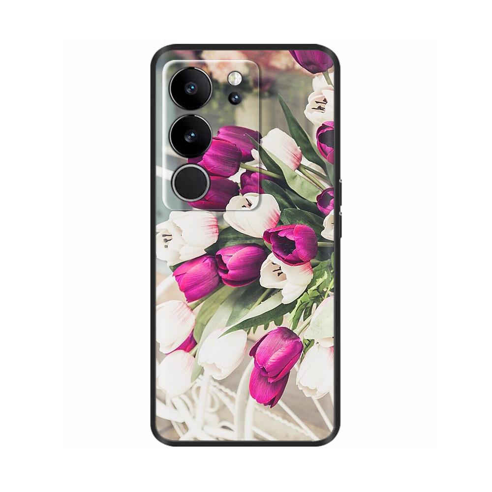 6.78' Для Vivo V29 5G Чехол V 29 Силиконовый ТПУ Мягкий Бампер Чехол для Телефона для VIVO V29 V2250 VivoV29 Чехлы Защитный Чехол Сумка Coque