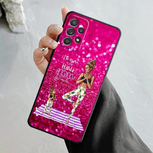 Чехол для Samsung Galaxy A12 A34 A54 A73 A53 A71 A51 A31 A33 A22 A21s A13 A32 A72 A52 A23 для женщин Super Mom Baby Princess Queen