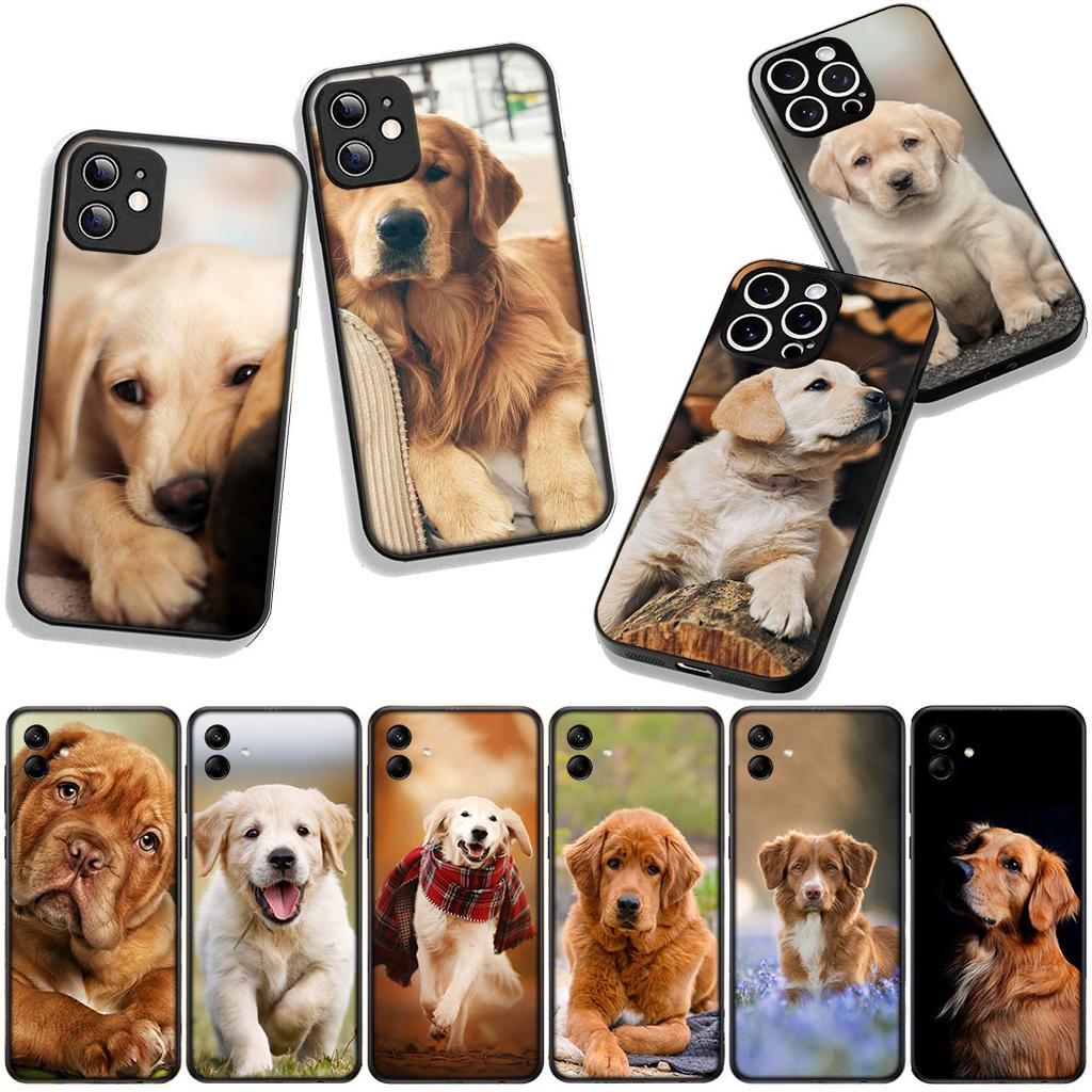 Phone Cover Animal Pet Golden Retriever Dog for Xiaomi Poco F7 F6 F8 Ultra F5 X7 X6 X5 X3 NFC M7 M6 Pro C85 C75 C65 C71 C61 Case