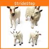 Farm Animal Goat Figurine Collection Model With Pvc Material For Kids Play Farm