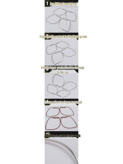 Stainless Steel Decorative Frame for 15 CRV Audio Speaker Box