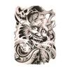 Large Sexy Tattoo Skull Temporary Body Arm Stickers Removable Waterproof Sticker