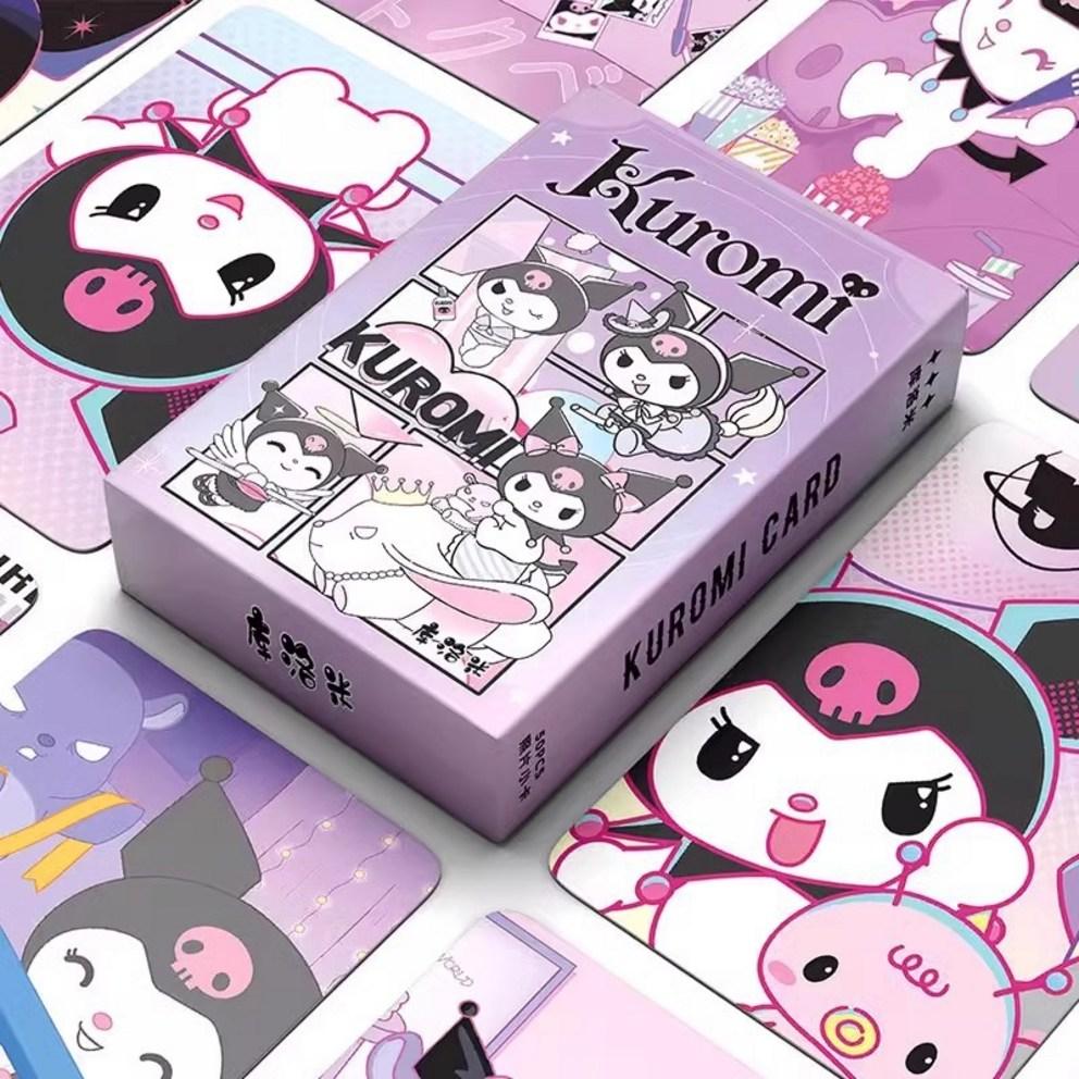 Карточки Персонаж Sanrio 55 листов Голографические товары Фотокарточка, Cinnamoroll, 1 штука