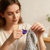 Кольцо-направитель для пряжи для вязания крючком, Разделитель наперстка, Кольцо для контроля натяжения нити для вязания крючком, Для женщин, мужчин, Хоббистов, Художников, Домашнего творчества