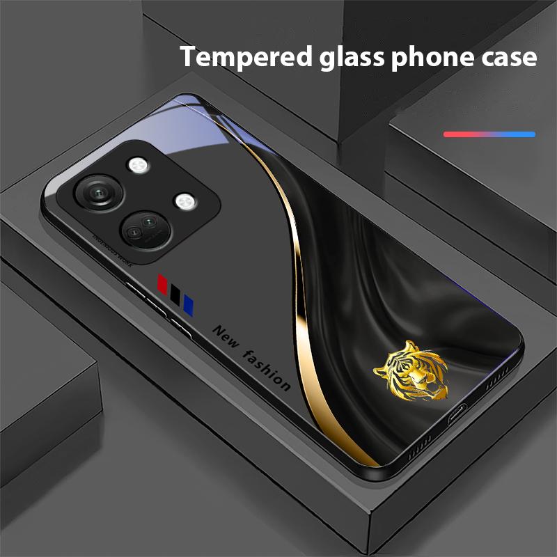 Starlight Zodiac Для OnePlus Nord 3 5 6T 7 Pro 8 12 10T Reno8 Lite 5G 10R Nord N30 Чехол для телефона из закаленного стекла с твердой оболочкой Черный