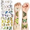 New Cartoon Colorful Butterfly Tattoo Stickers High-end Sense Boys and Girls Festival Party Children Temporary Tattoos