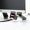 Plastic Desk Pen Holders Clip-on Wall Mounted Storage Box PC Screen Pen Holder  Stationery Storage