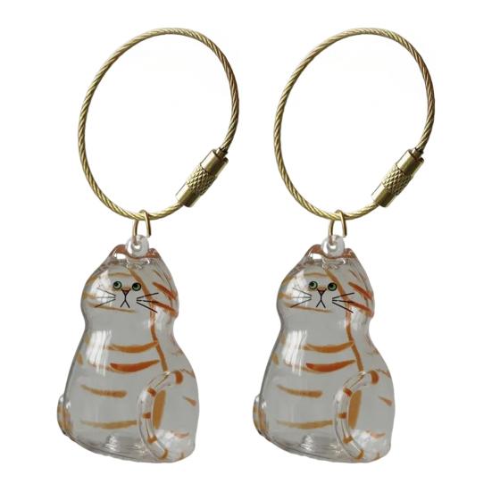 Бутылочка для хранения кошачьей шерсти Портативный сувенир в память о питомце Брелок-подвеска Память о питомце