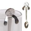 Creative Stainless Steel Dog Hanging Cup Hugging Coffee Tea Soup Sugar Spoon