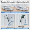 Adjustable Metal Desktop Phone & Tablet Stand - Non-Slip, Foldable