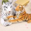 Wild Animals Animal Dolls Plush Doll Plush Animal Toy Lifelike Tiger Plush Toy Tiger Stuffed Toys