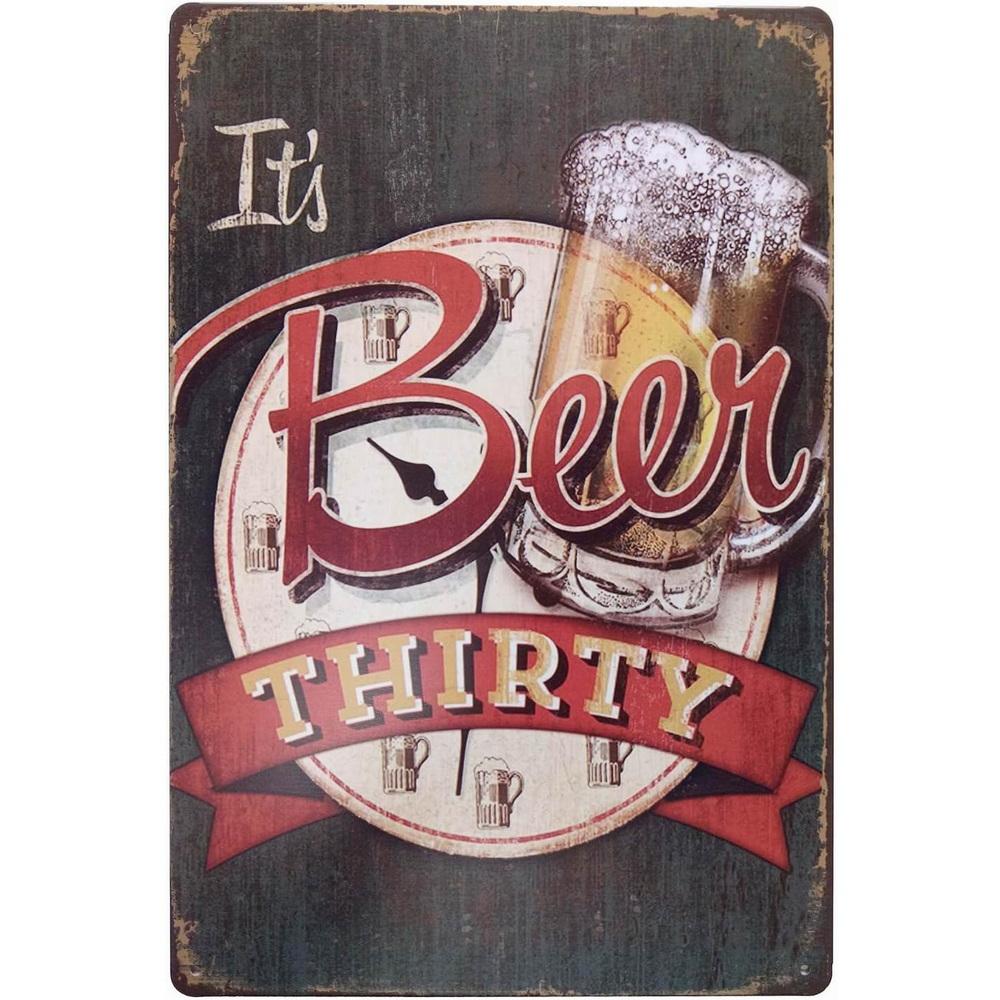 I Beleive In Have Another Beer Metal Tin Signs Posters Plate Wall Decor for Bars Man Cave Cafe Clubs Retro Posters Plaque