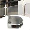 Glass Clamp Bracket Multiuse Holder Stair Handrail Accessories for Bathroom Shower