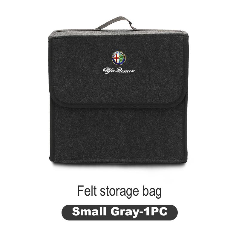 VLFHQ1 Car Trunk Storage Box Organizer Foldable Stowing Container Bag For Alfa Romeo 159 Giulietta Giulia 147 Mito 156 166 GT Stelvio