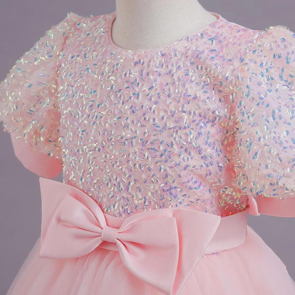 Сетчатое платье принцессы на день рождения для девочек для вечеринок и выступлений