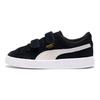Puma Кеды детские черные с белым на липучках 359595-01