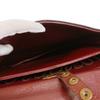CARTIER flap Must Line leather Shoulder Bag Bordeaux leather Women Used