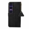 For Sony Xperia 1 VII Case RFID Blocking Genuine Cow Leather Phone Cover Litchi Texture