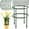 4/8/12pcs Plastic Plant Support Pile Stand Plant Specific Support Rods  Gardening Tool