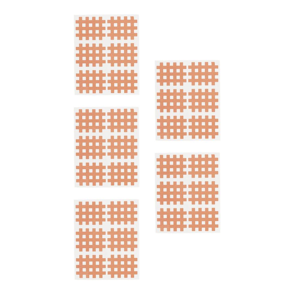 5 листов сетчатой ленты дышащая суставная мышца акупунктурная точечная терапия крест кинезиологическая лента для рук