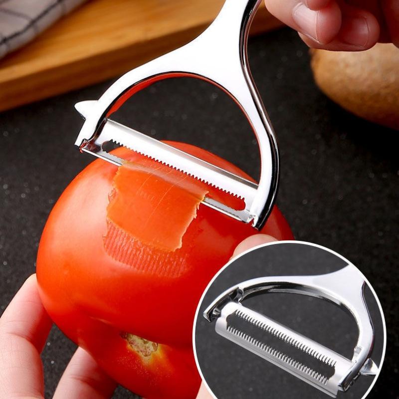 Овощечистка из нержавеющей стали, картофелечистка, многофункциональная терка для моркови, инструменты для фруктов, кухонные аксессуары, кухня