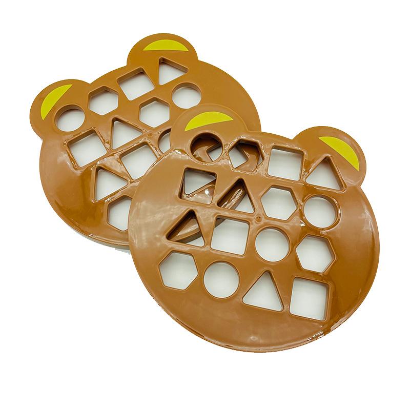 1PC Детские игрушки-головоломки, цвета, геометрические формы, головоломки, настольные игры, ранние развивающие игрушки для детей, игры