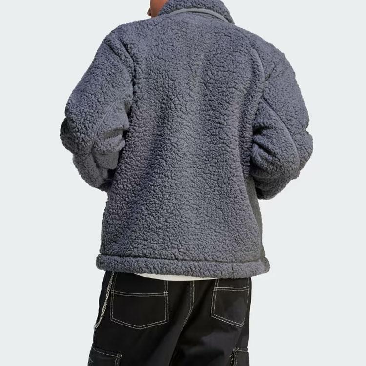Adidas Originals Adventure Polar Fleece Jacket Men Jackets Grey IJ0716
