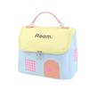 Polyester House Shape Makeup Bag Cute Toiletry Organizer Durable Travel Makeup Handbag  Gift