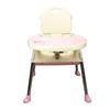 Детский стульчик для кормления, многофункциональный складной, портативный, регулируемый, милый, для кормления малышей