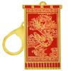 [YISHUI] Брелок Фэн-шуй, Брелок-амулет со знаком Зодиака Дракон, Дракон, Предмет Фэн-шуй, Флаг, Богатство, Удача